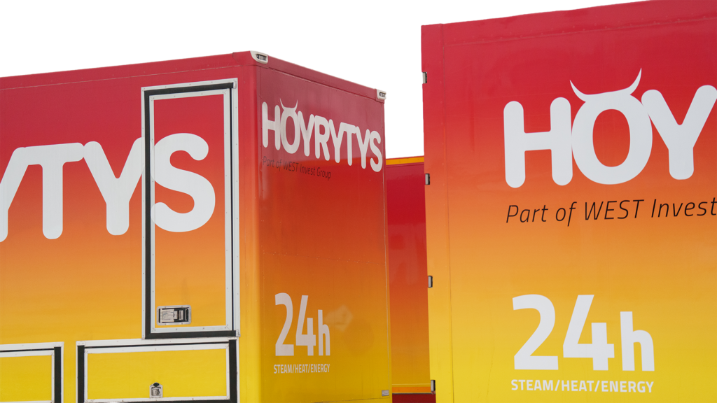 Höyrytyksen varaenergiakalusto